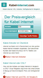 Mobile Screenshot of kabel-internet.com
